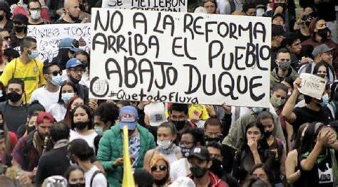 PARO NACIONAL EN COLOMBIA