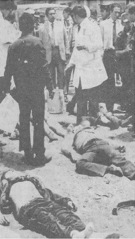 Masacre por policía de Colombia