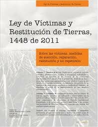Ley 1448 de 2011