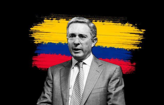 ALVARO URIBE VELEZ ASUME LA PRESIDENCIA