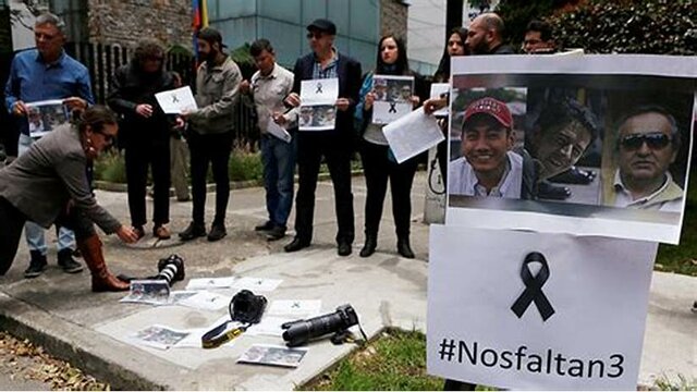 Muerte periodistas ecuatorianos