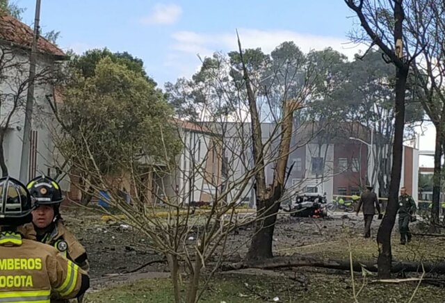 atentado a la Escuela de Cadetes de Policía