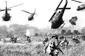 John F. Kennedy sends helicopters