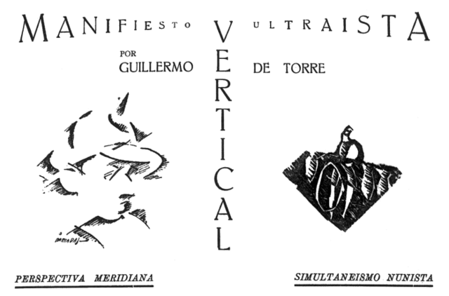 Coparticipación en el Manifiesto Ultraísta