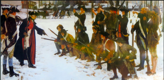 the winter at valley forge