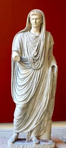 ROMA. Estatua de Augusto de Via Labicana