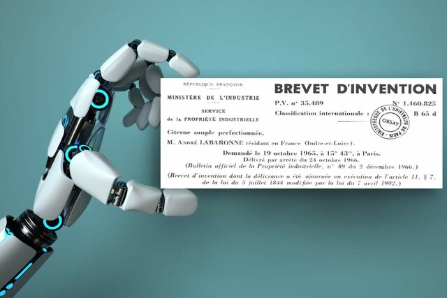 George C. Devol dépose les brevets d'un robot programmable