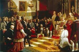 Regreso a España de Fernando VII y abolición de la obra de las Cortes de Cádiz.