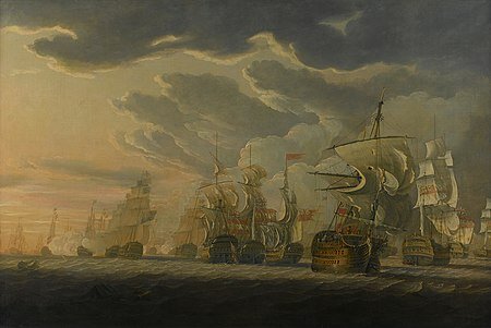 España entra en guerra con Reino Unido. Batalla del cabo de San Vicente (victoria británica).
