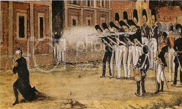 Fusilamiento de José María Morelos y Pavón