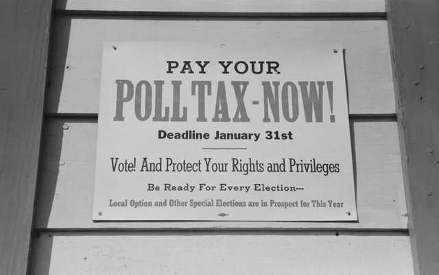 End Of Poll Taxes