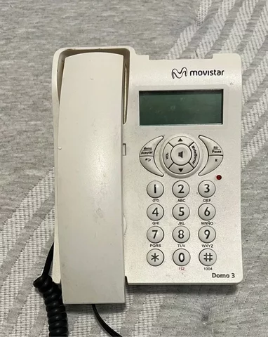 El segundo teléfono fijo en mi casa