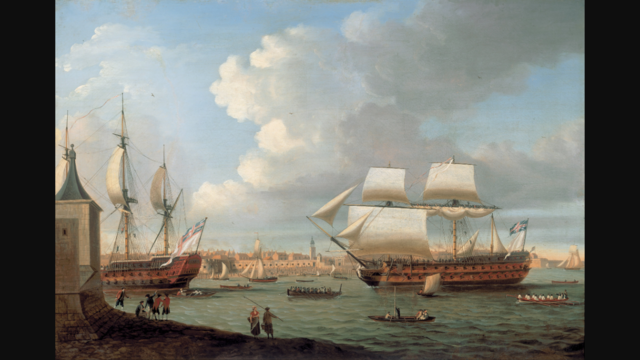 1000s of Redcoats in Boston