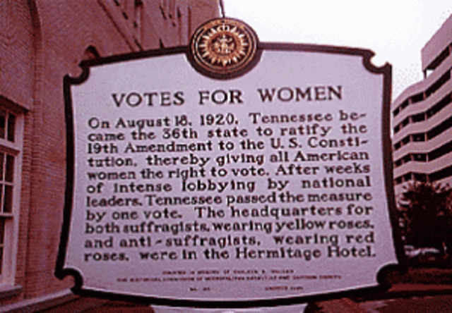 19th Amendment Passing