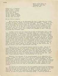 MLK’s Letter From Birmingham Jail