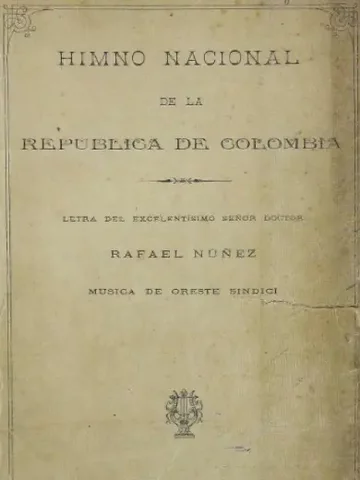 CREACION DE HIMNO NACIONAL DE COLOMBIA
