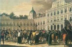 Motín de Aranjuez, destitución de Godoy y abdicación de Carlos IV en Fernando VII