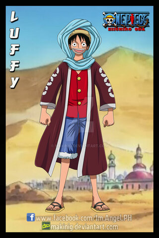 Luffy em alabasta