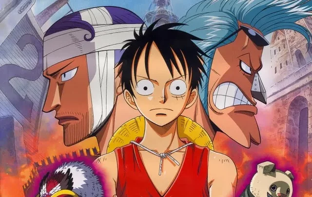 Luffy em water 7