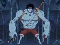 Luffy em Triller bark