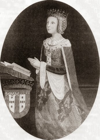 Proclamação de D:Beatriz como Rainha de Portugal