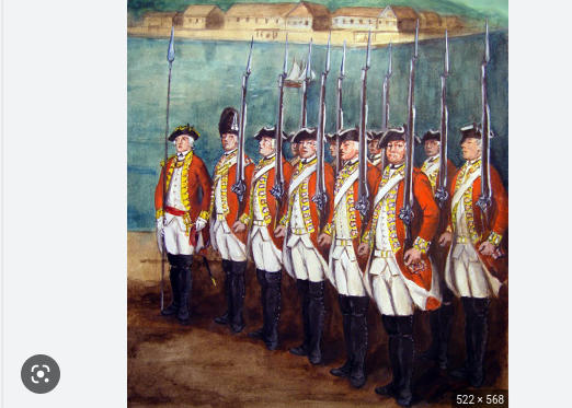 1000's of Redcoats in Boston