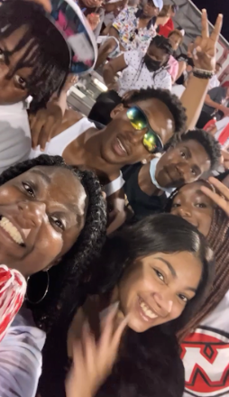 My first football game.