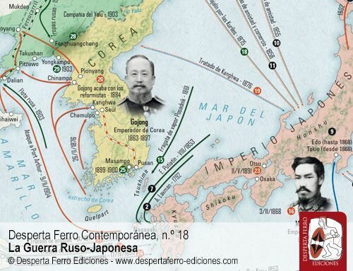 Guerra Ruso-japonesa.