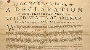 Declaración de Independencia de Estados Unidos