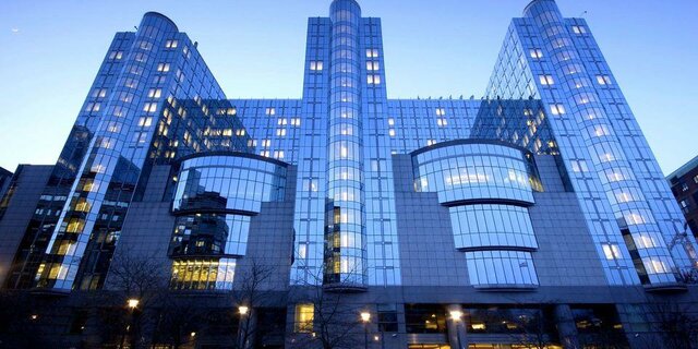 Edificio del Parlamento Europeo en Bruselas