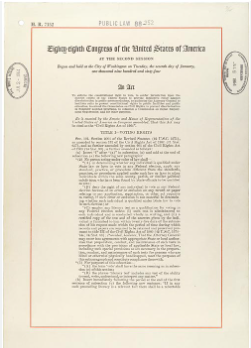 Civil Rights Act of 1964