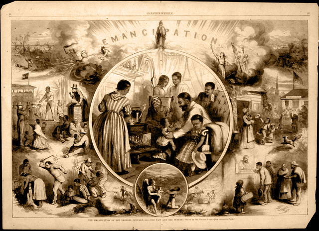 Emancipation Proclamation Takes Effect