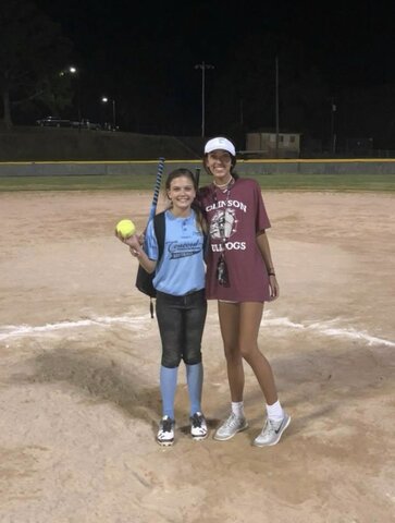 Played my first softball game