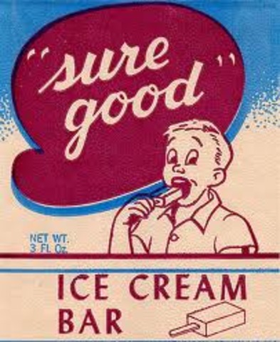 First Ice Cream Advertisement