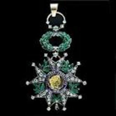 She received the French Legion of Honour in 1987