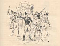 Inicio de los pronunciamientos liberales