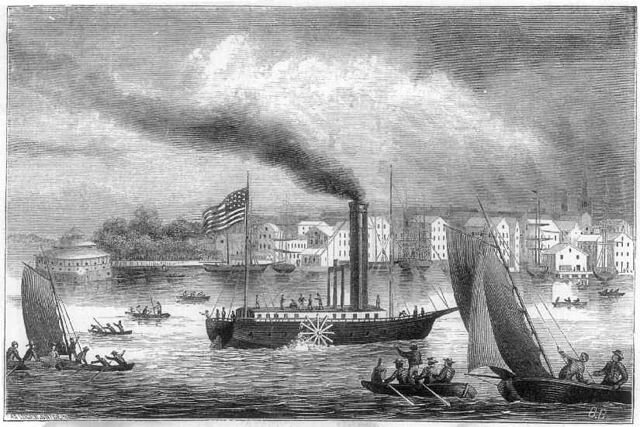 Barco de vapor de Clermont