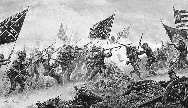 Guerra de secesión en EEUU