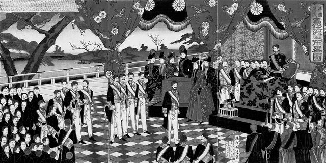 Constitución japonesa en la era Meiji