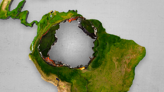 Destrucción de diversos territorios que a día de hoy se conocen como países.