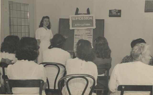 primer seminario de escuelas y facultades de Servicio Social