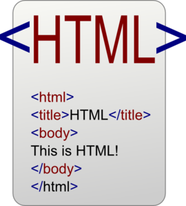 Creación del lenguaje HTML