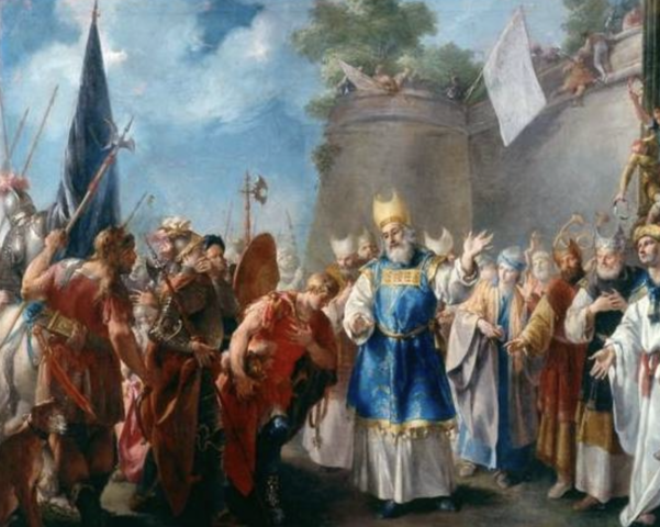 Alejandro Magno llega a Yerushalaim