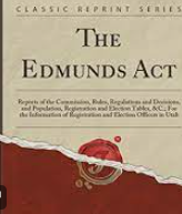(3) Edmunds Act