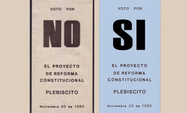Intento de legitimar la dictadura militar