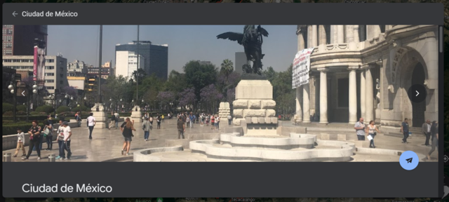 Qué cambios observan a través del tiempo en la región seleccionada