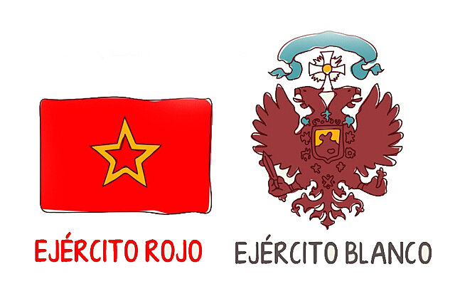 EJÉRCITO BLANCO Y ROJO