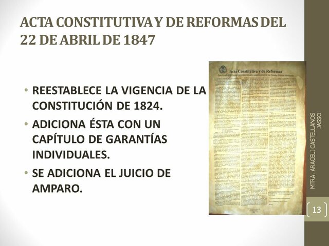 Acta Constitutiva y de Reformas