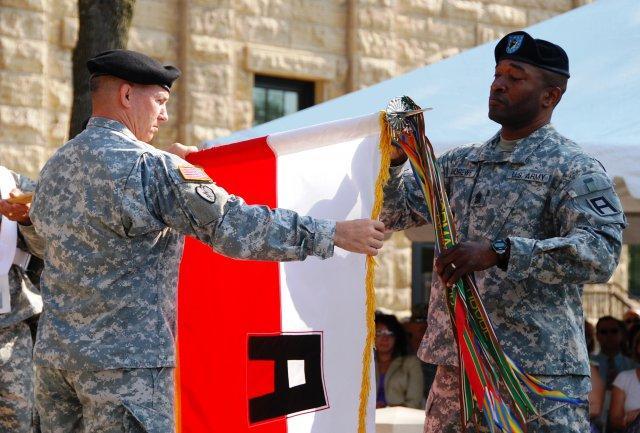 First Army Uncased Colors