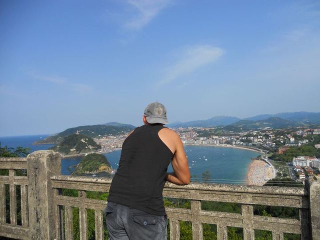 Llegada a San Sebastián